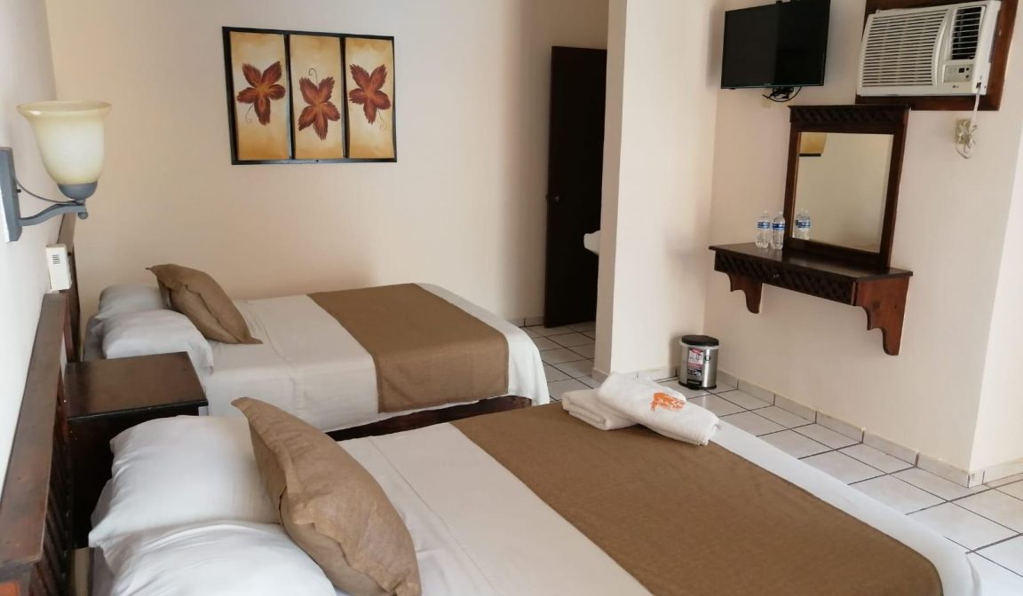 Habitación Doble - Hotel Punta Arena en Tecolutla